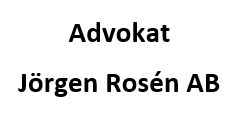 Logotyp för Advokat Jörgen Rosén AB